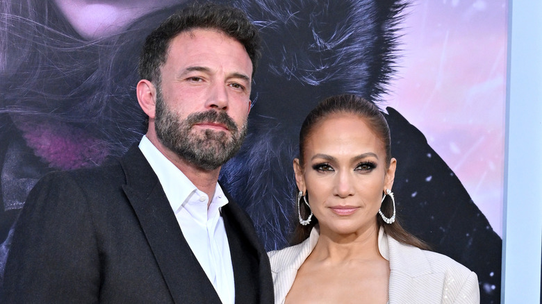 Jennifer Lopez et Ben Affleck posent