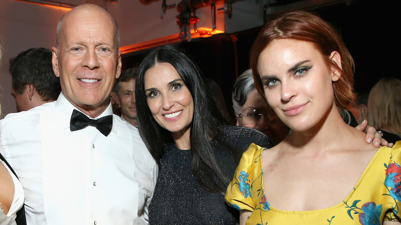 Bruce Willis, Demi Moore et Tallulah Willis