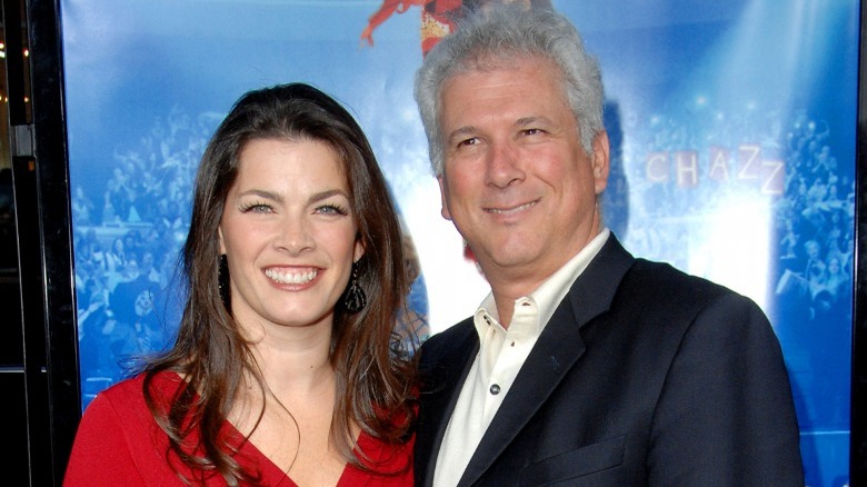 Nancy Kerrigan et Jerry Solomon sourient