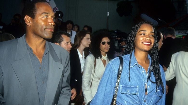 OJ Simpson fille souriante Arnelle Simpson