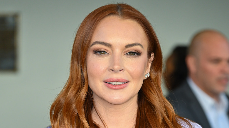 Lindsay Lohan pour le spectacle de Drew Barrymore