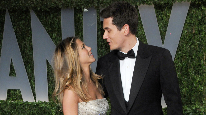 Jennifer Aniston et John Mayer à la soirée des Oscars Vanity Fair 2009