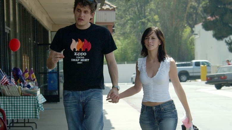 Jennifer Love Hewitt et John Mayer en 2002