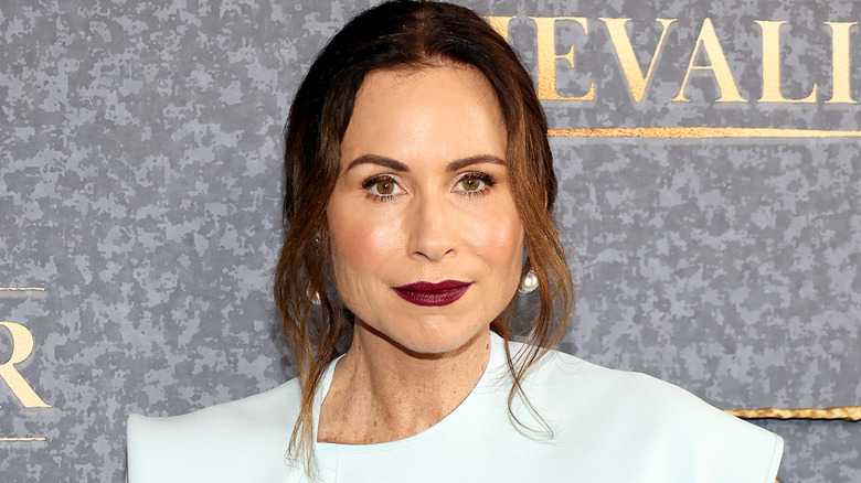 Minnie Driver posant pour des photos