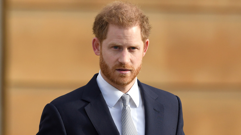 cheveux roux du prince Harry