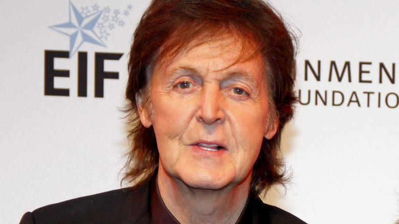 Paul McCartney sur le tapis rouge