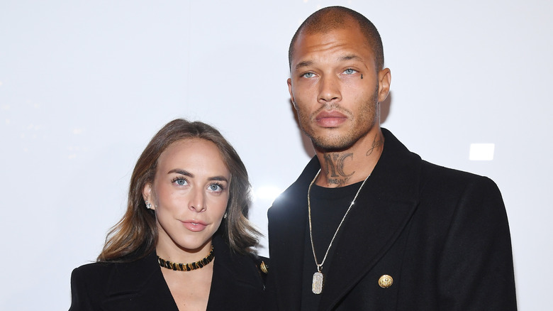 Chloe Green et Jeremy Meeks posent