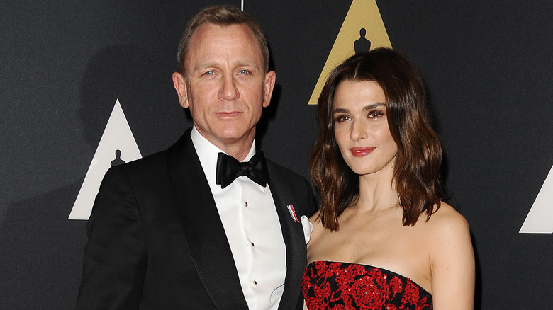 Daniel Craig et Rachel Weisz posent