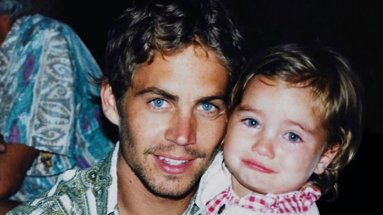 Paul Walker et Meadow Walker posent 