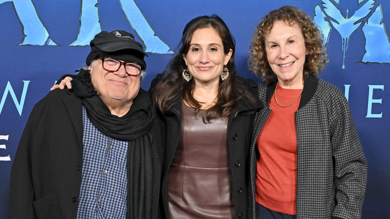 Danny Devito Rhea Perlman avec sa fille Lucy