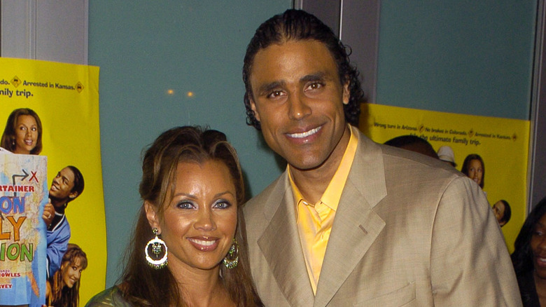 Vanessa Williams et Rick Fox posent