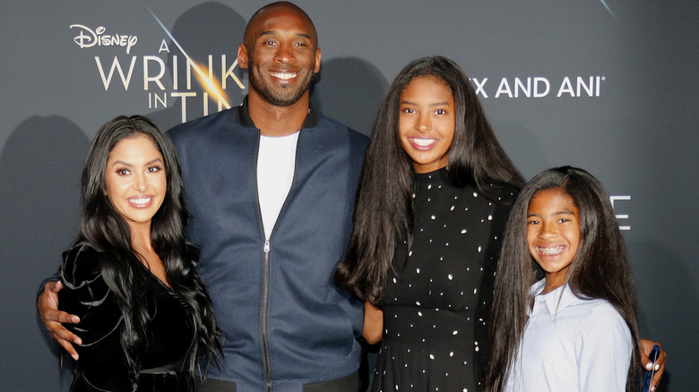 La famille Bryant à la première de A Wrinkle in Time