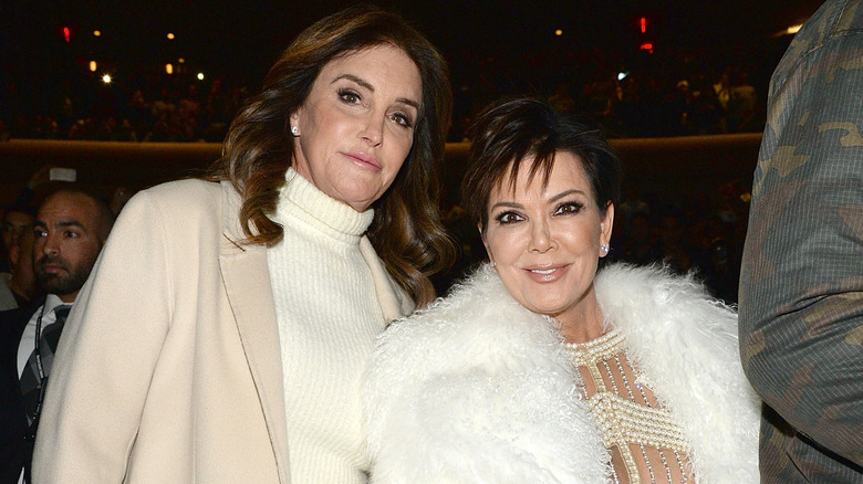 Caitlyn et Kris Jenner posent