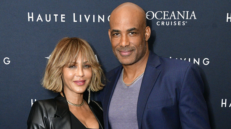 Boris Kodjoe posant avec Nicole Ari Parker