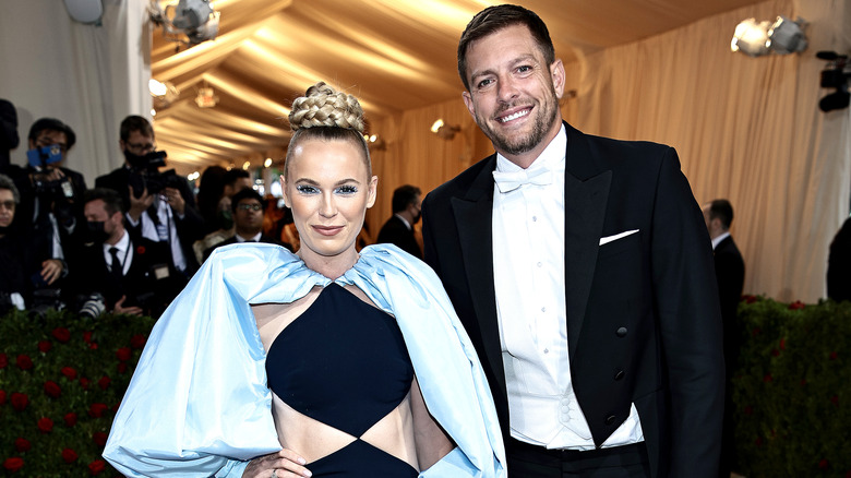 Caroline Wozniacki et David Lee tenues de soirée