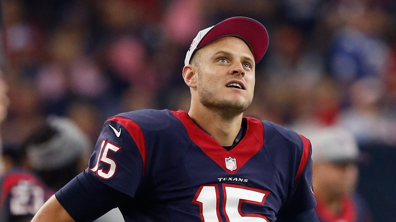 Ryan Mallett sur le terrain de football 