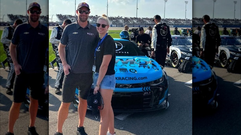 Shane van Gisbergen et sa petite amie, Jessica Dane