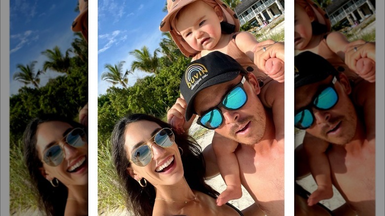 Allison Stokke, Rickie Fowler et leur fille Maya