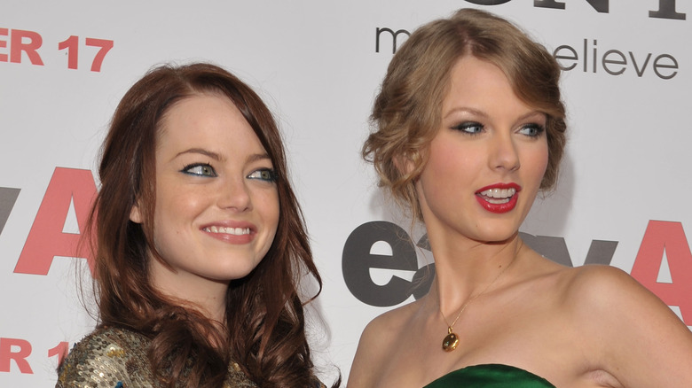 Emma Stone avec Taylor Swift