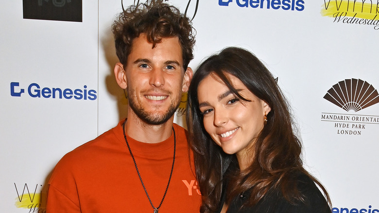 Dominic Thiem et sa petite amie, Lili Paul-Roncalli