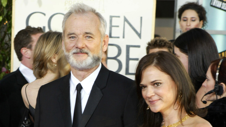 Bill Murray et sa femme d'alors Jennifer Butler