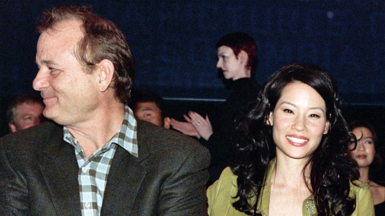 Bill Murray et Lucy Liu souriant à l'événement