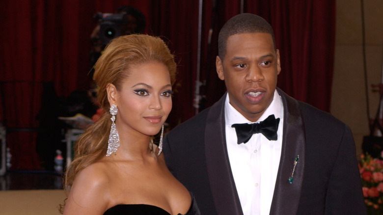 Jay-Z et Beyoncé posent ensemble