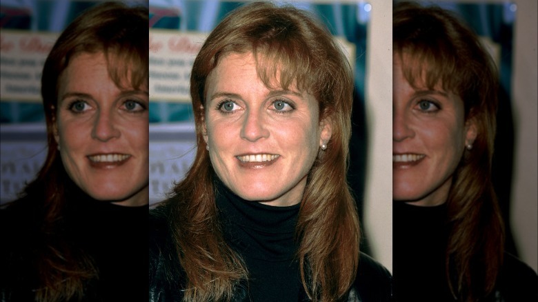 Sarah Ferguson souriante 1996