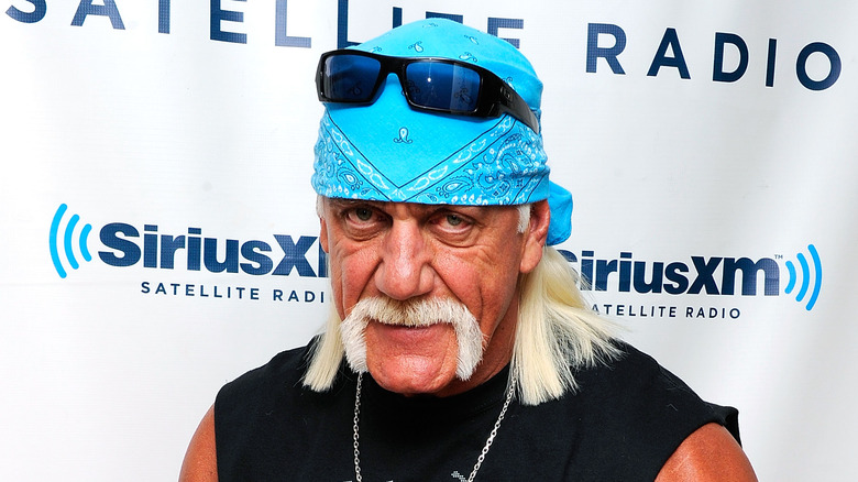 Hulk Hogan avec bandana bleu