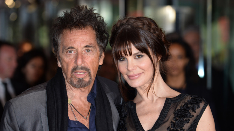 Al Pacino pose avec Lucila Sola.