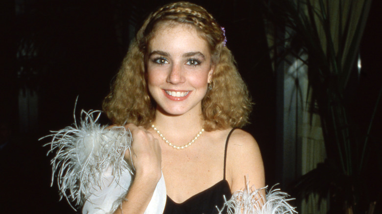 Dana Plato lors d'un événement médiatique dans les années 1980