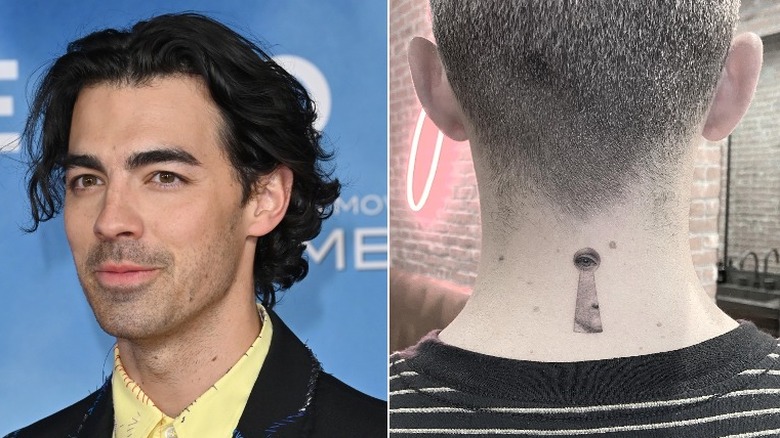 Tatouage d'image fractionnée de Joe Jonas