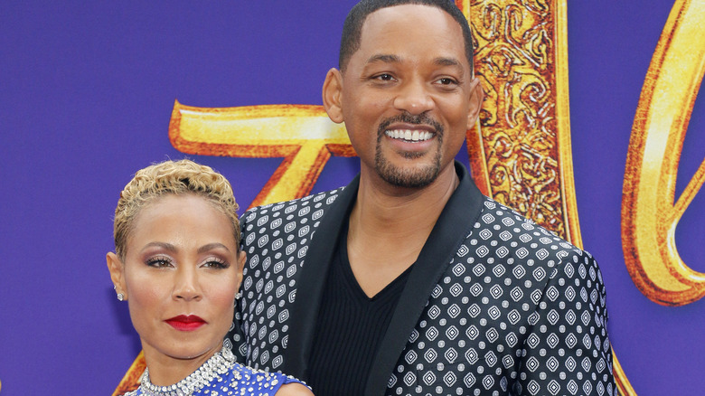 Will Smith et Jada Pinkett posent ensemble