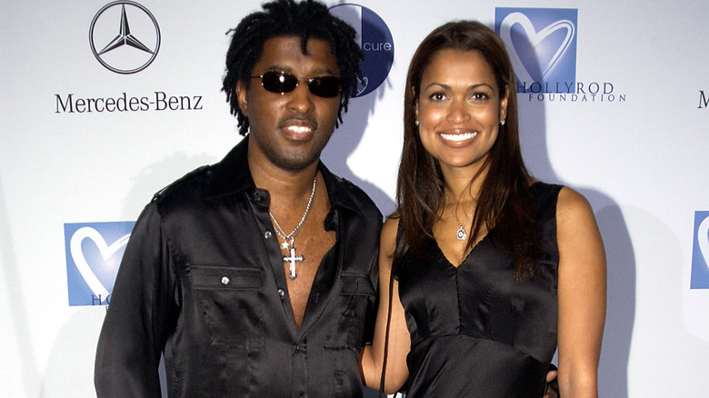 Babyface and Tracey Edmonds smiling