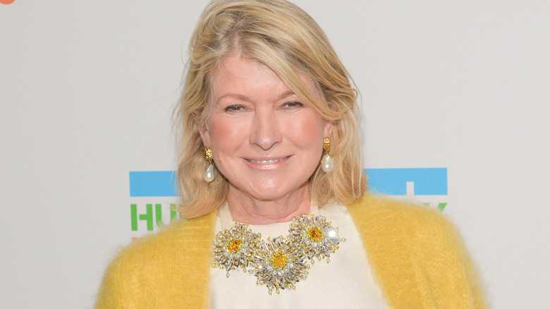 Martha Stewart souriante à un gala