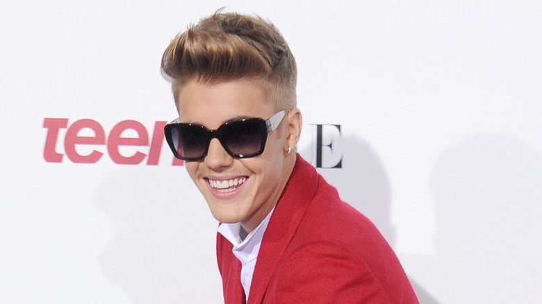 Justin Bieber souriant