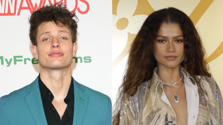 Matt Rife et Zendaya posant une image partagée