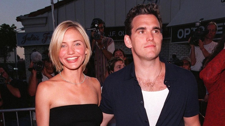 Cameron Diaz et Matt Dillon posant ensemble