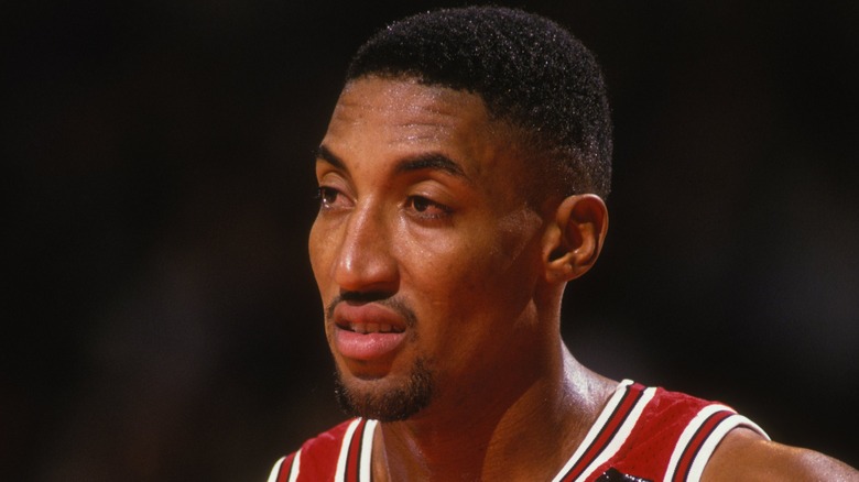 Scottie Pippen sur le terrain