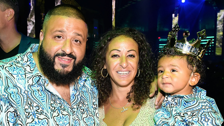 DJ Khaled, Nicole Tuck et Asahd pour son premier anniversaire