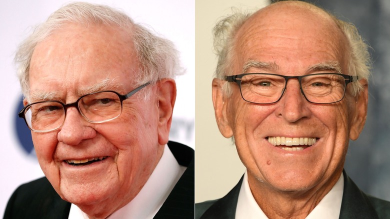 Warren Buffett ; Jimmy Buffett souriant