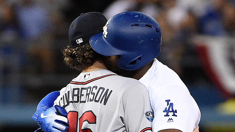 Charlie Culberson et Yaisel Puig