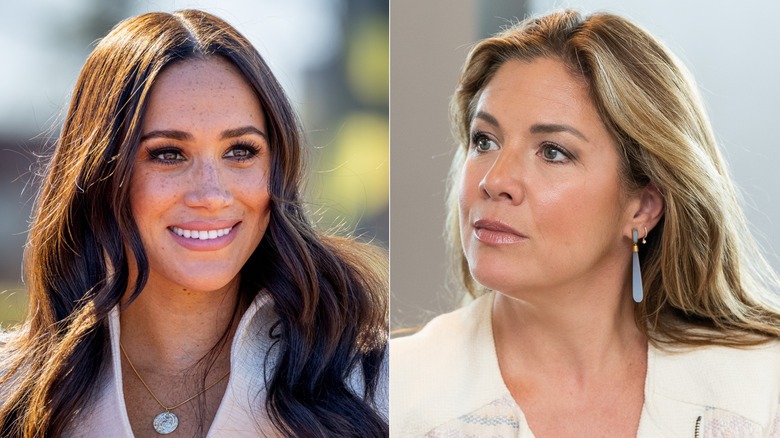 Image partagée de Meghan Markle et Sophie Grégoire