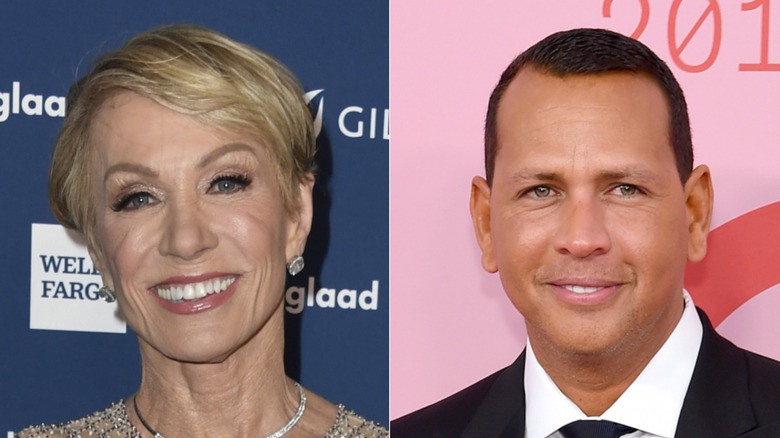 Barbara Corcoran et Alex Rodriguez côte à côte