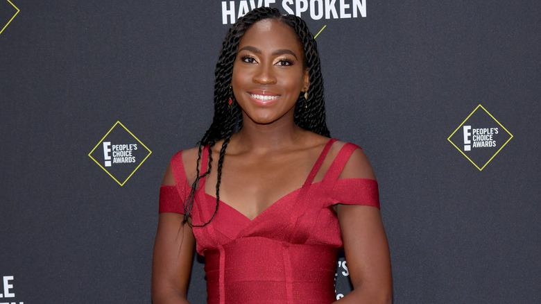 Coco Gauff souriante