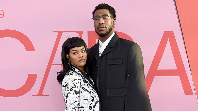 Teyana Taylor et Iman Shumpert, posant