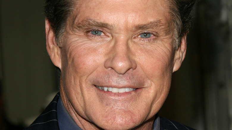 David Hasselhoff souriant.