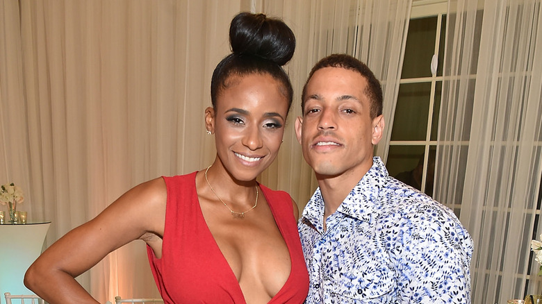 Miko Grimes et Brent Grimes posant 