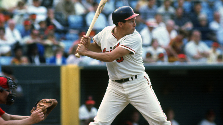 Brooks Robinson sur le terrain