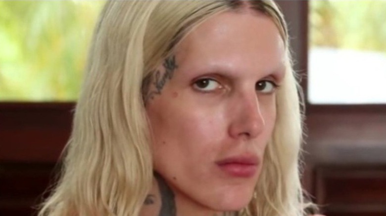 Jeffree Star sans maquillage